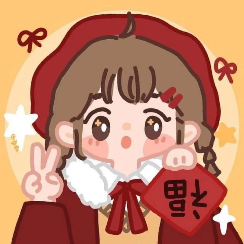 Tạo dấu ấn riêng với avatar ngày tết cute siêu dễ thương