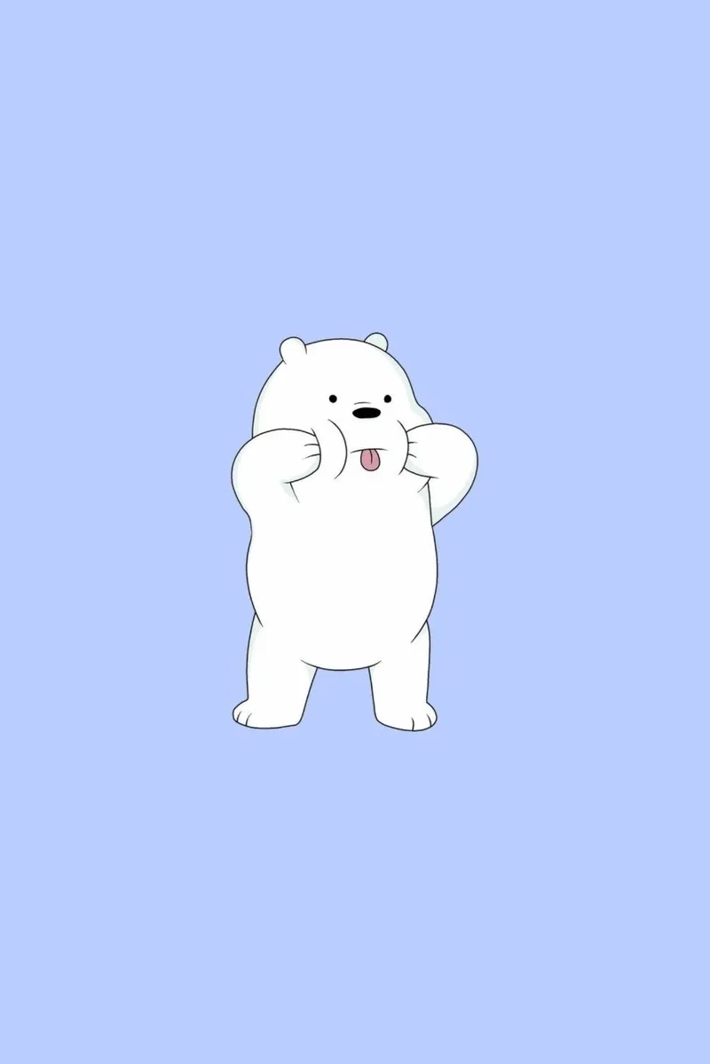 Chiêm ngưỡng gấu trắng hình nền đẹp mê ly