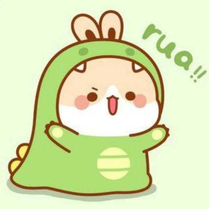 Đồng điệu hơn với avatar cặp khủng long dễ thương