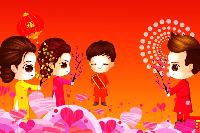 Làm mới giao diện với hình nền avatar tết rực rỡ đón xuân