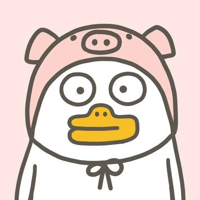 Hình nền điện thoại con vịt cute sinh động, giúp màn hình tràn đầy sức sống