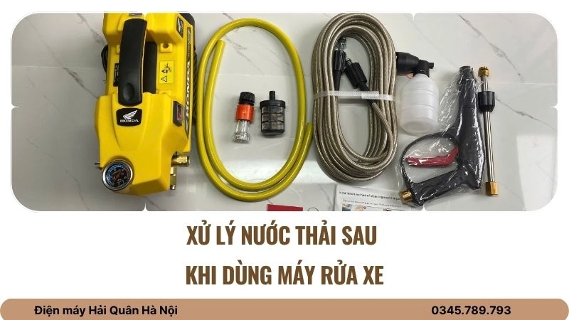 Tầm quan trọng xử lý nước thải từ rửa xe hàng ngày