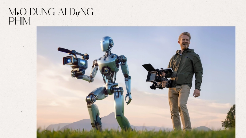 Kinh nghiệm dùng trí tuệ nhân tạo dựng phim
